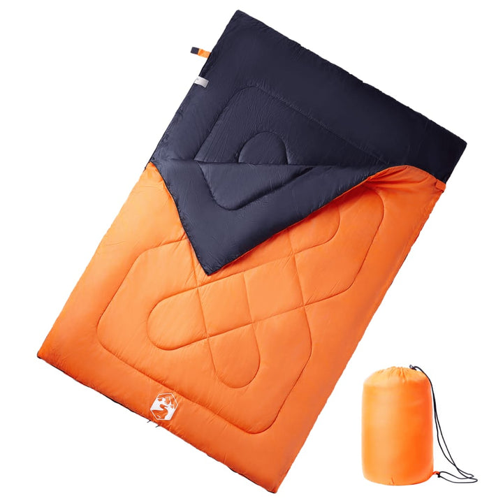 Double Sleeping Bag With Pillows For Adults Camping 3-4 Seasons