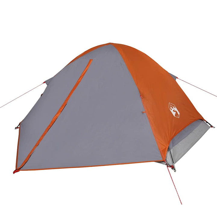 Camping Tent Dome And Orange Waterproof