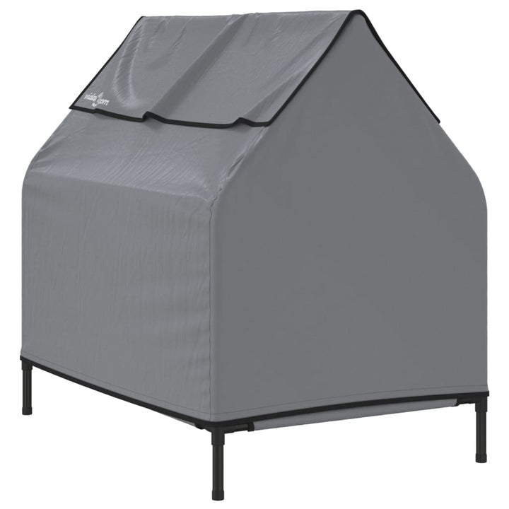Dog House Light Grey Oxford Fabric And Steel
