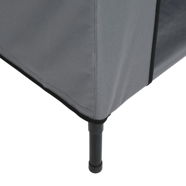 Dog House Light Grey Oxford Fabric And Steel