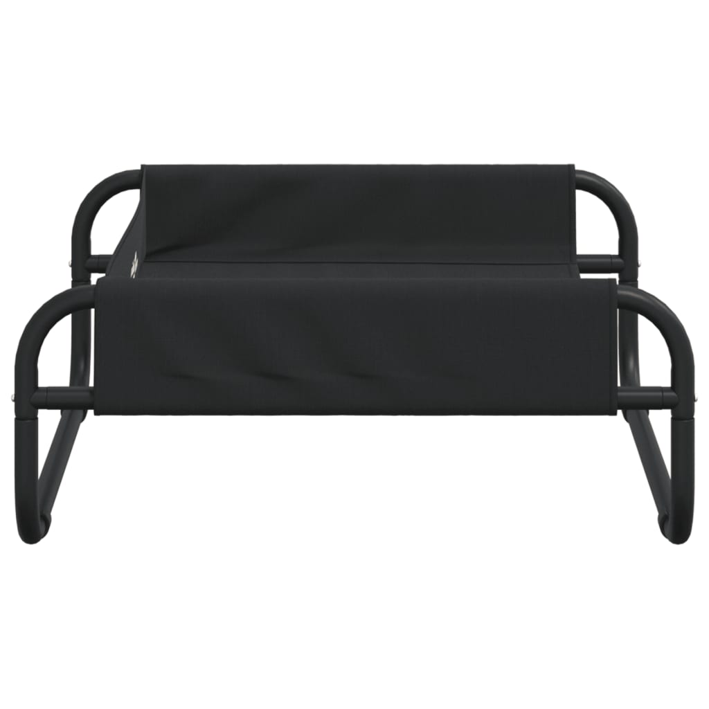 Elevated Dog Bed Anthracite Oxford Fabric And Steel