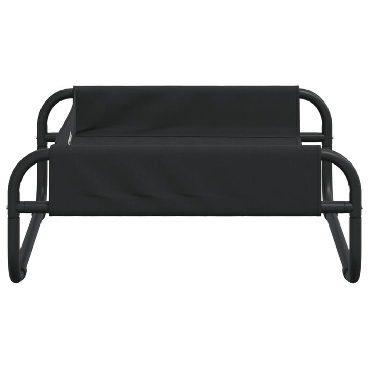 Elevated Dog Bed Anthracite Oxford Fabric And Steel