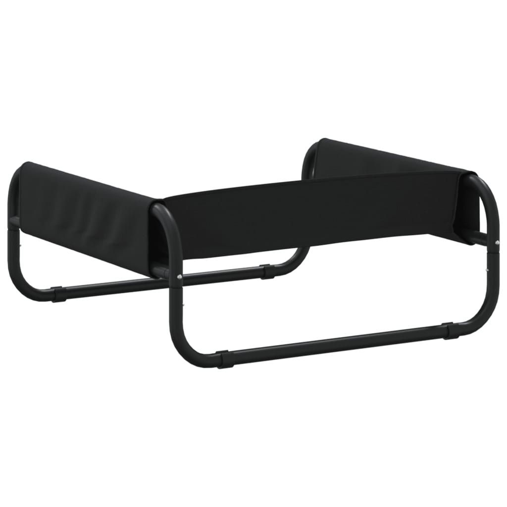 Elevated Dog Bed Anthracite Oxford Fabric And Steel