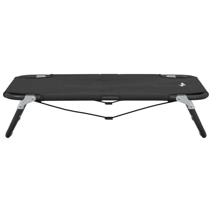 Dog Bed Foldable Anthracite Oxford Fabric And Steel