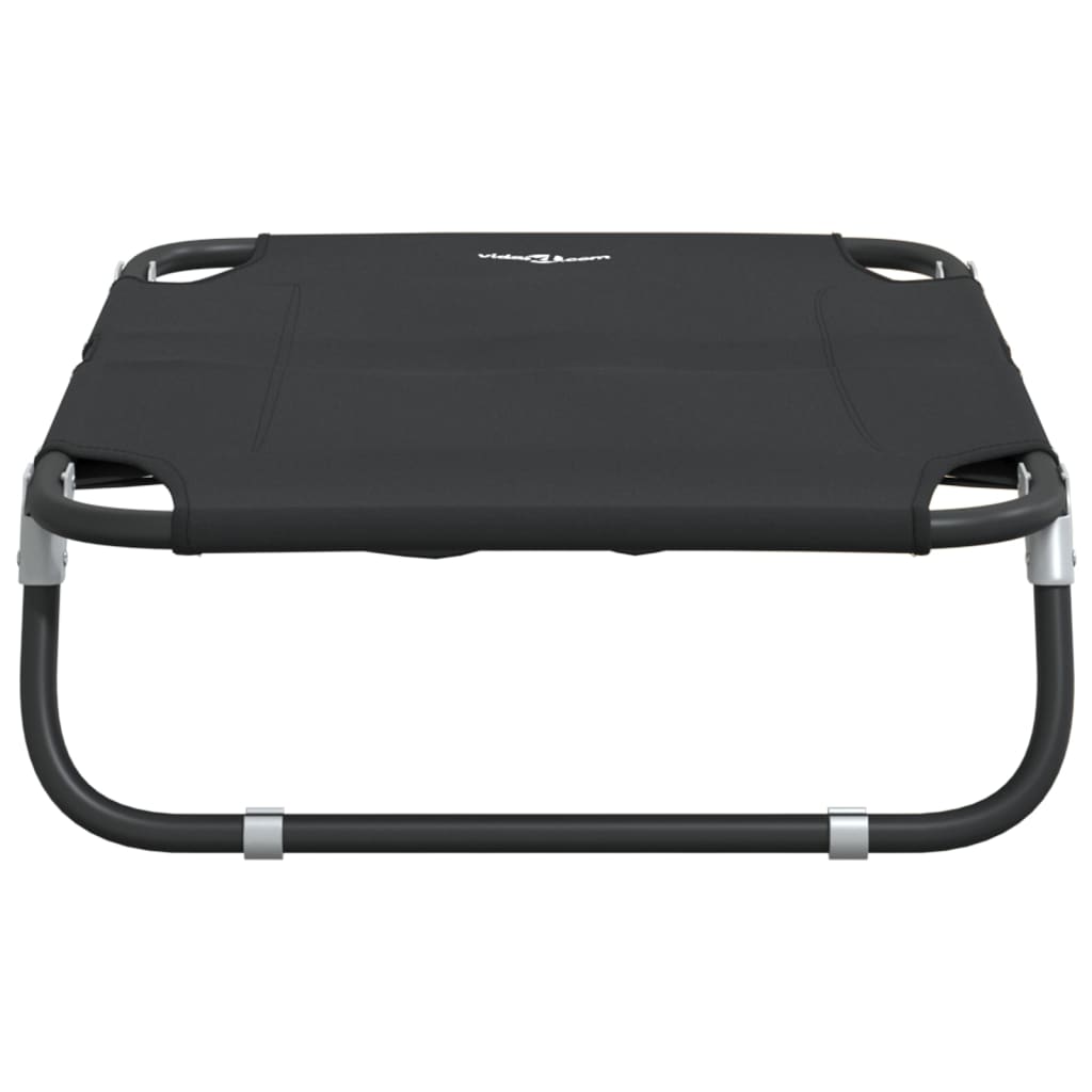 Dog Bed Foldable Anthracite Oxford Fabric And Steel