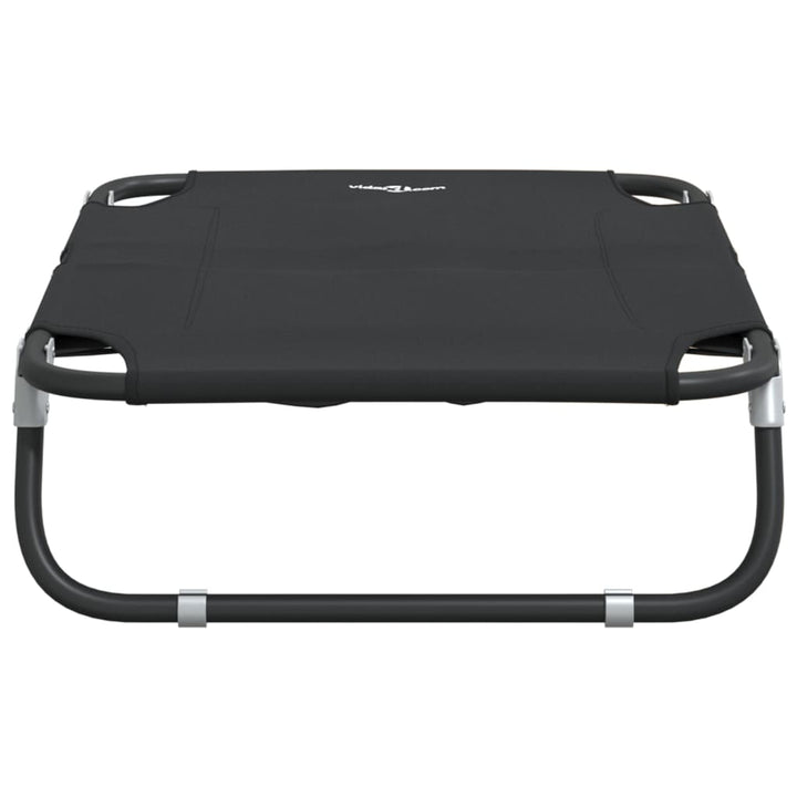 Dog Bed Foldable Anthracite Oxford Fabric And Steel