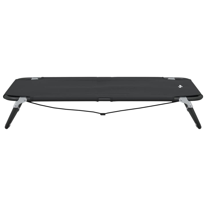 Dog Bed Foldable Anthracite Oxford Fabric And Steel