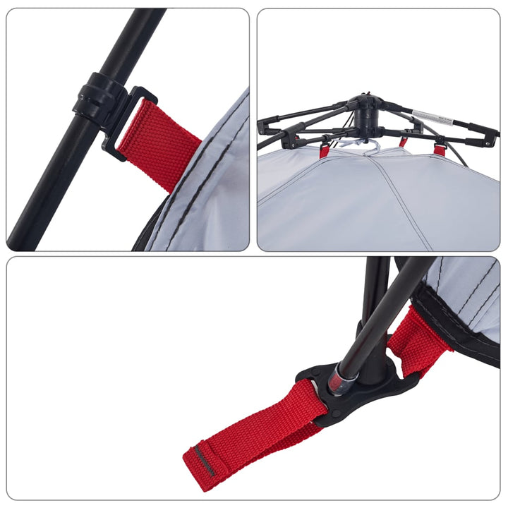 Camping Tent Dome 3-Person Fabric Quick Release