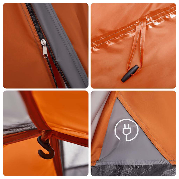 Camping Tent Dome 4-Person Quick Release
