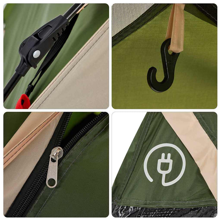 Camping Tent Dome Quick Release