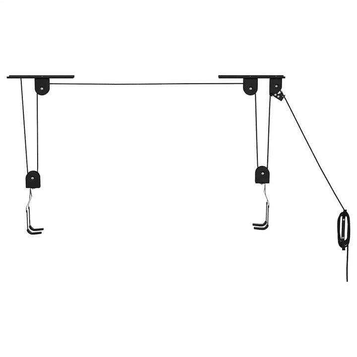 Bike Hoists With Ceiling Mount 2 Pcs 20 Kg