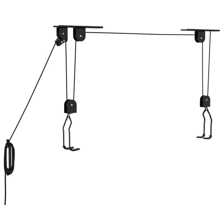 Bike Hoists With Ceiling Mount 2 Pcs 20 Kg