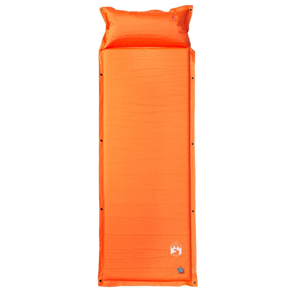 Self Inflating Camping Mattress With Pillow 1-Person