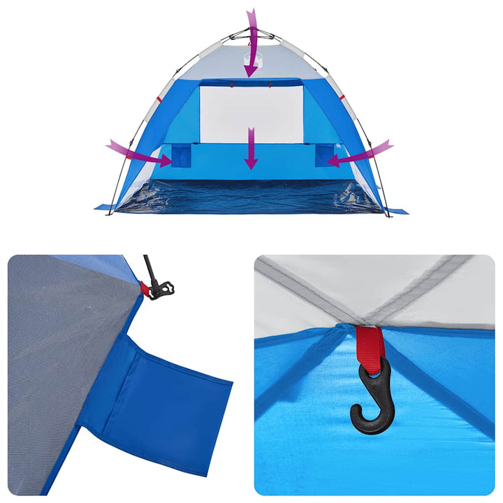 Beach Tent 2-Person Quick Release Waterproof