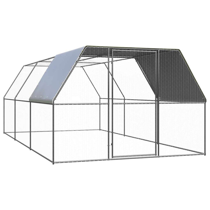 Outdoor Chicken Cage Galvanised Steel