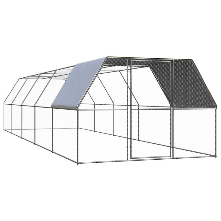 Outdoor Chicken Cage Galvanised Steel