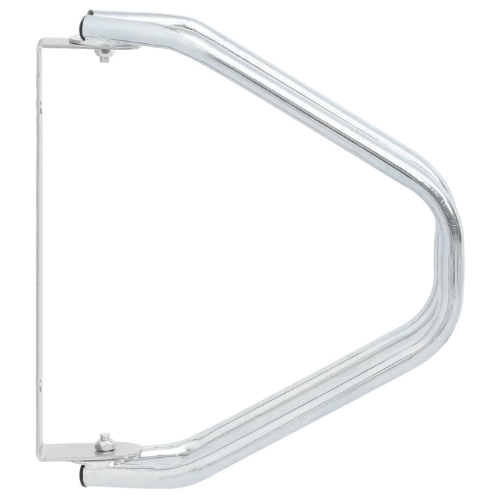 Bicycle Stand Wall Mounted 2 Pcs Galvanised Steel