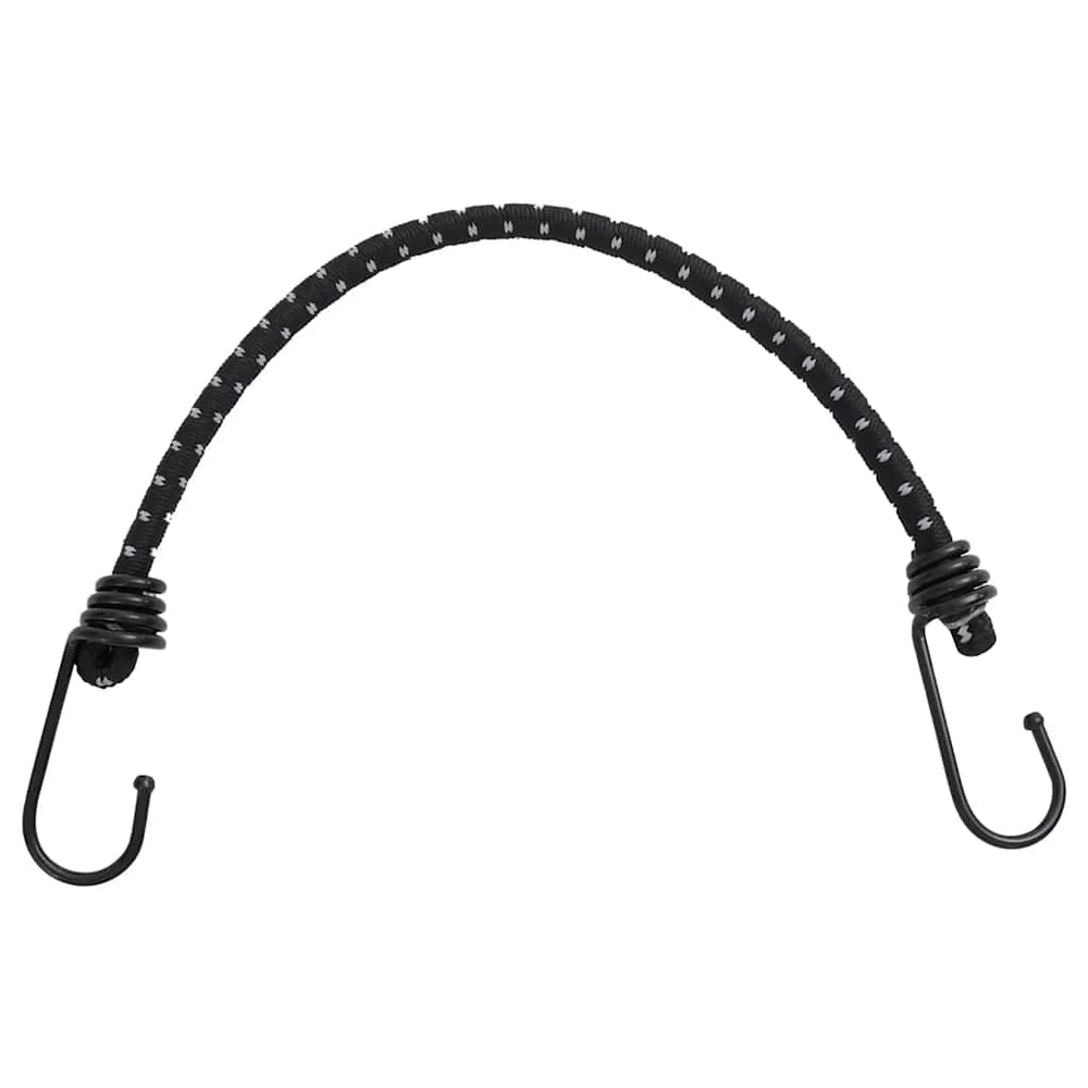 Bungee Cords With Reflective Strips And Hooks 10 Pcs