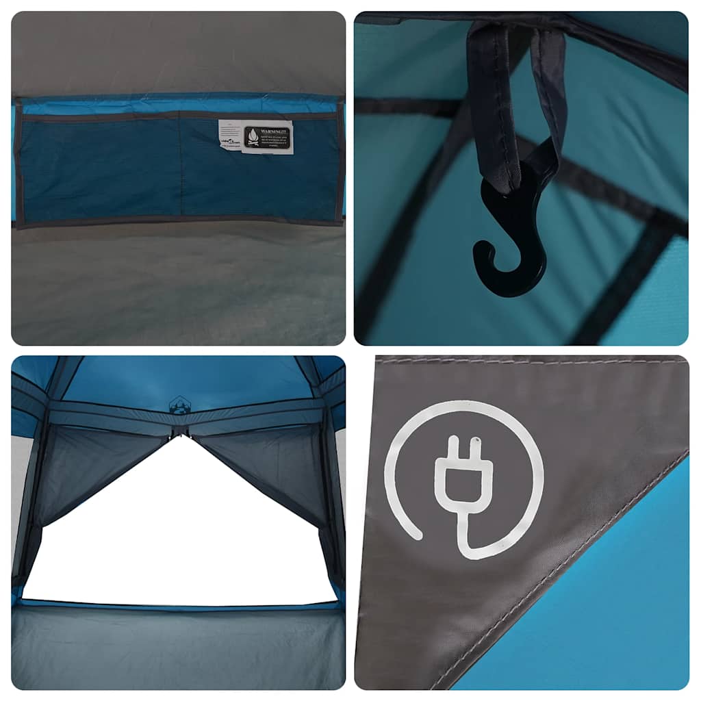 Family Tent Cabin 6-Person Waterproof