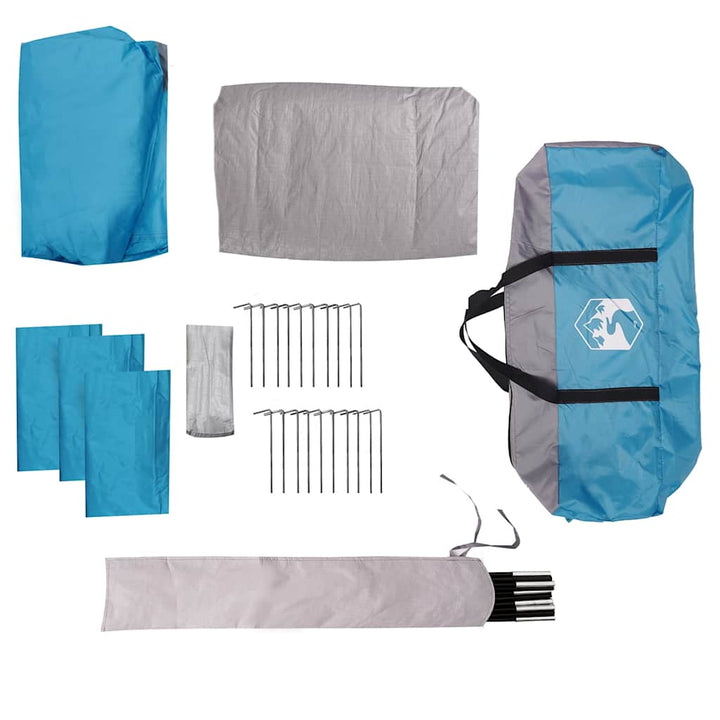 Camping Tent With Porch Dome 5-Person Waterproof