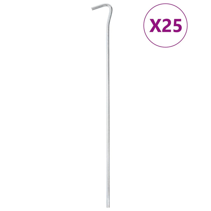 Tent Pegs 50 Pcs 30 Cm Ø Galvanised Steel