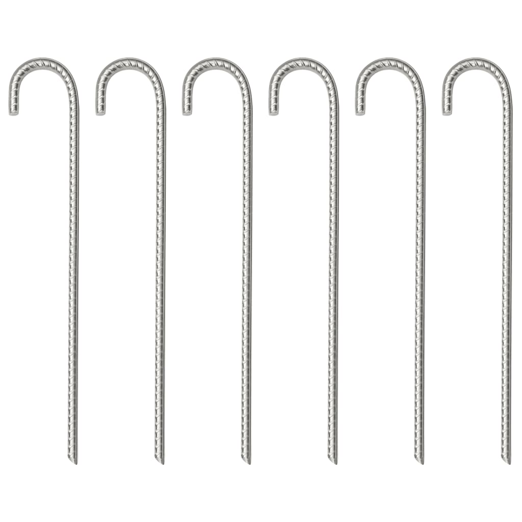Tent Pegs 12 Pcs Ø10 Mm Galvanised Steel