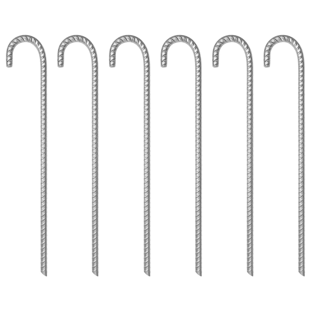 Tent Pegs 12 Pcs Ø10 Mm Galvanised Steel