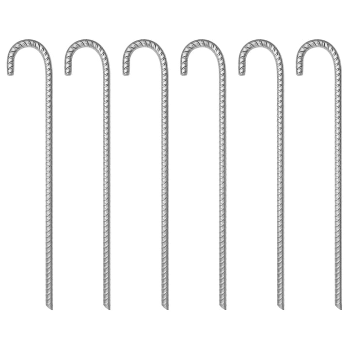 Tent Pegs 12 Pcs Ø10 Mm Galvanised Steel