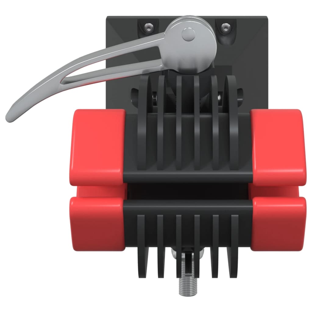 Bike Repair Stand Wall Mounted Foldable Red And Black Steel