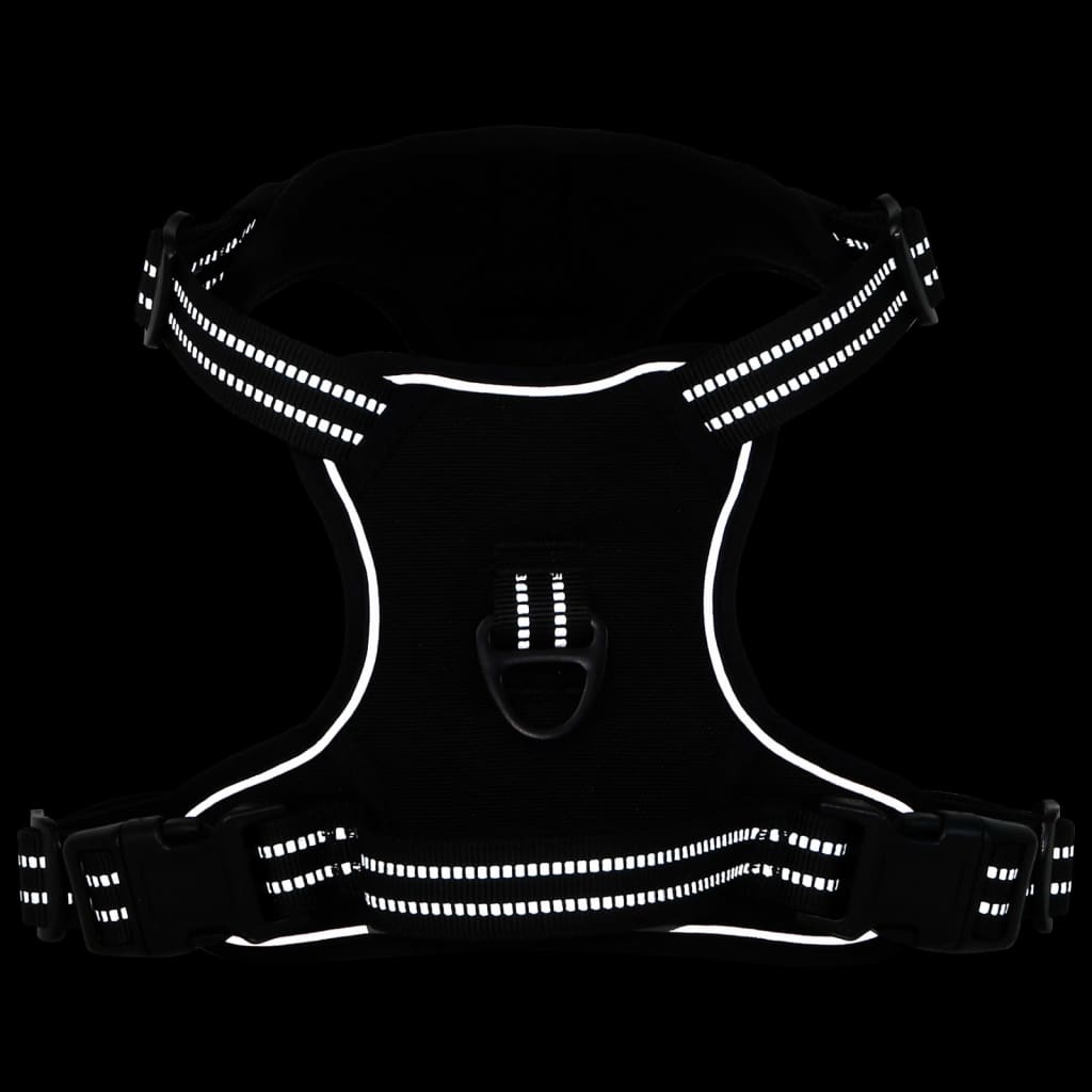 Dog Harness With Reflective Stripes Adjustable