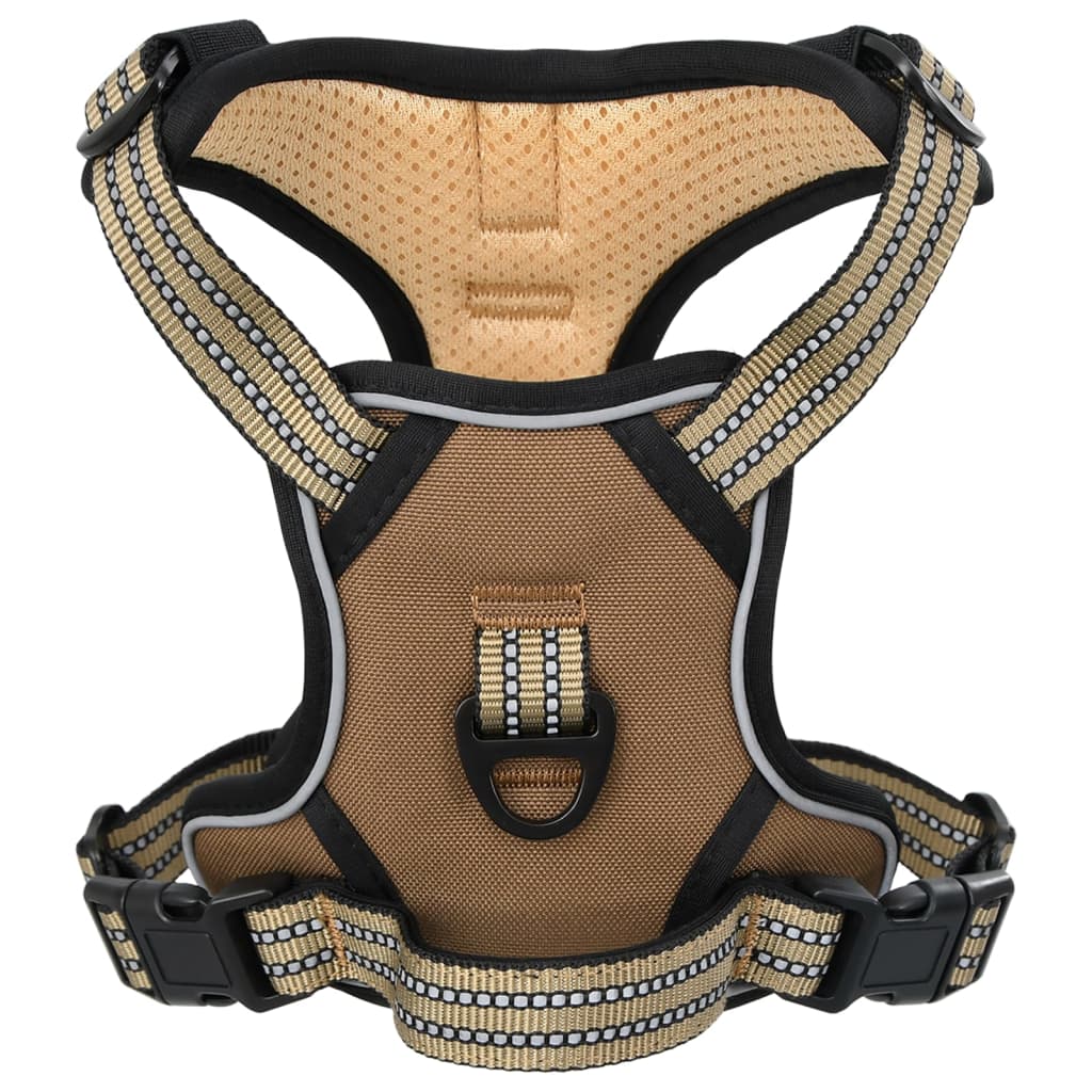 Dog Harness With Reflective Stripes Adjustable