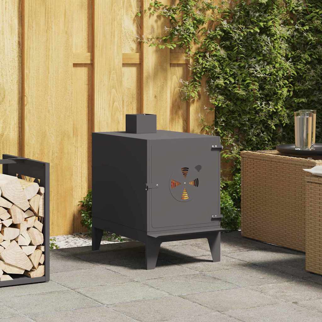 Camping Stove 35X50X60 Cm Corten Steel