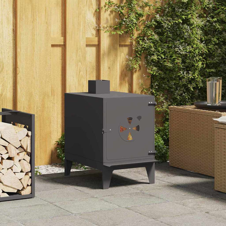 Camping Stove 35X50X60 Cm Corten Steel