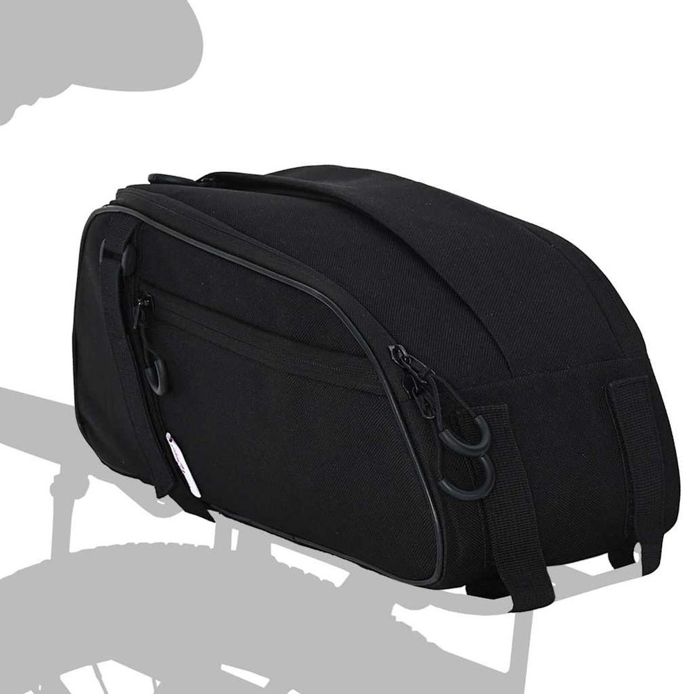 Bicycle Bag Black 38 X 16 X 16 Cm Polyester
