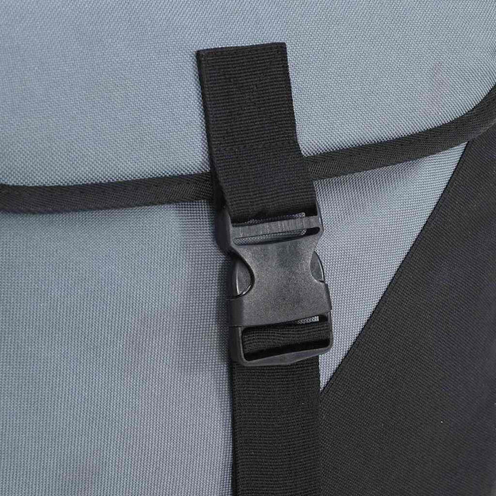 Bicycle Bag Black And Grey 15.5 X 31.5 X 40 Cm Polyester