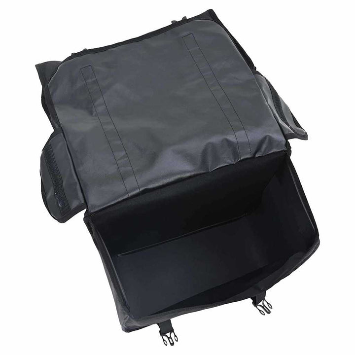 Bicycle Bag Black And Grey 15.5 X 31.5 X 40 Cm Polyester