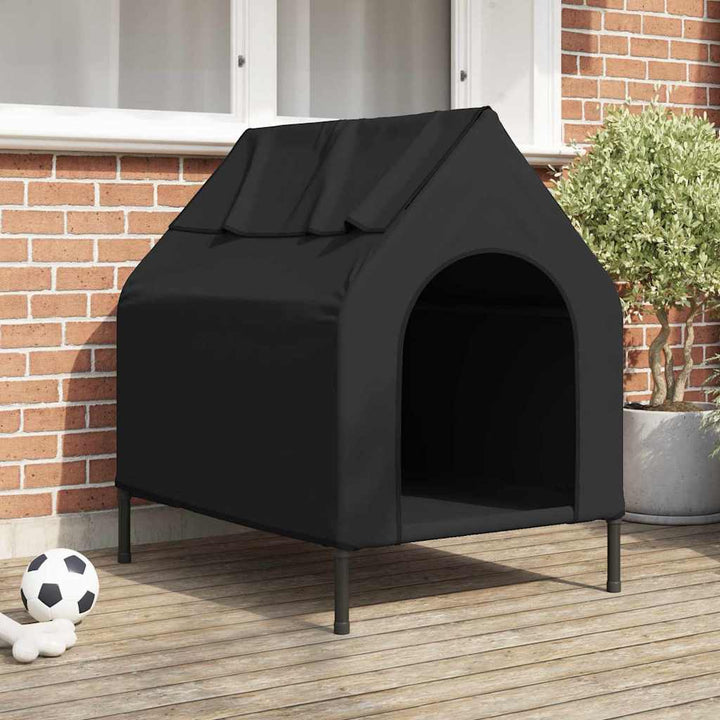 Dog House Light Grey Oxford Fabric And Steel