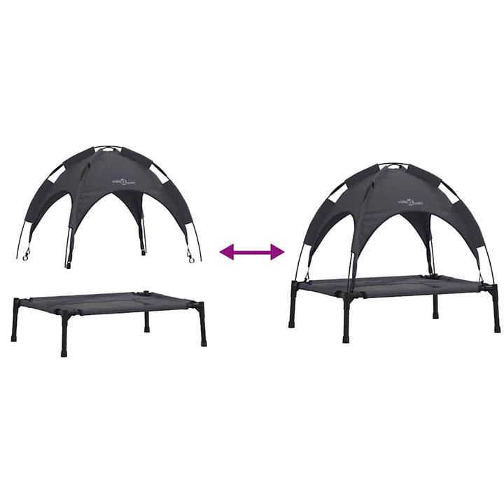 Dog Bed M Steel