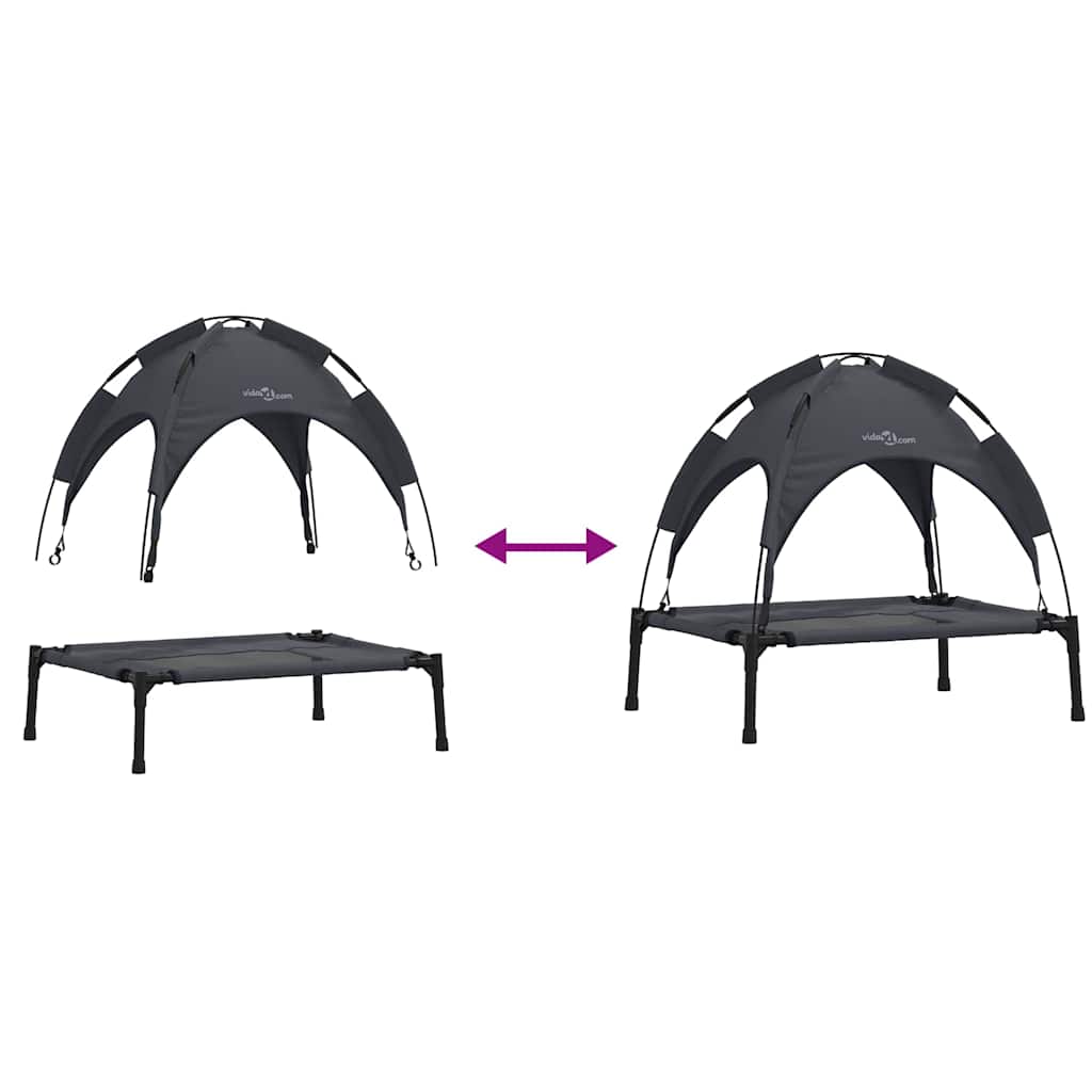Dog Bed M Steel