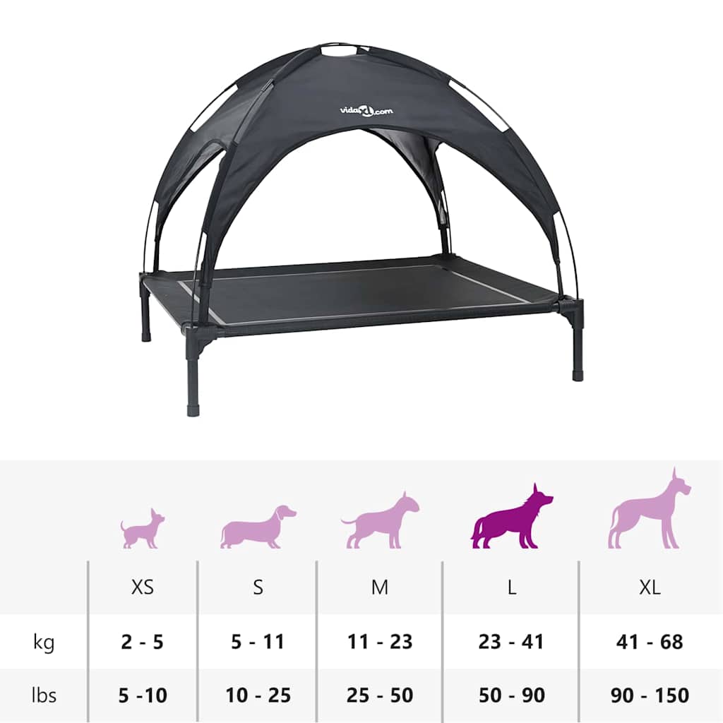 Dog Bed L Steel