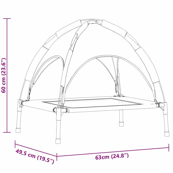 Dog Bed S Steel
