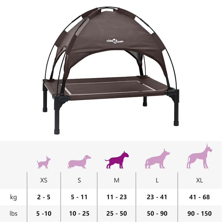 Dog Bed M Steel
