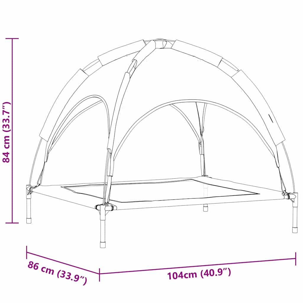 Dog Bed Xl Steel