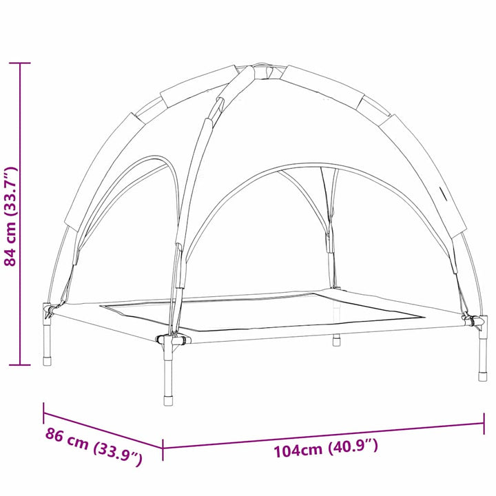 Dog Bed Xl Steel