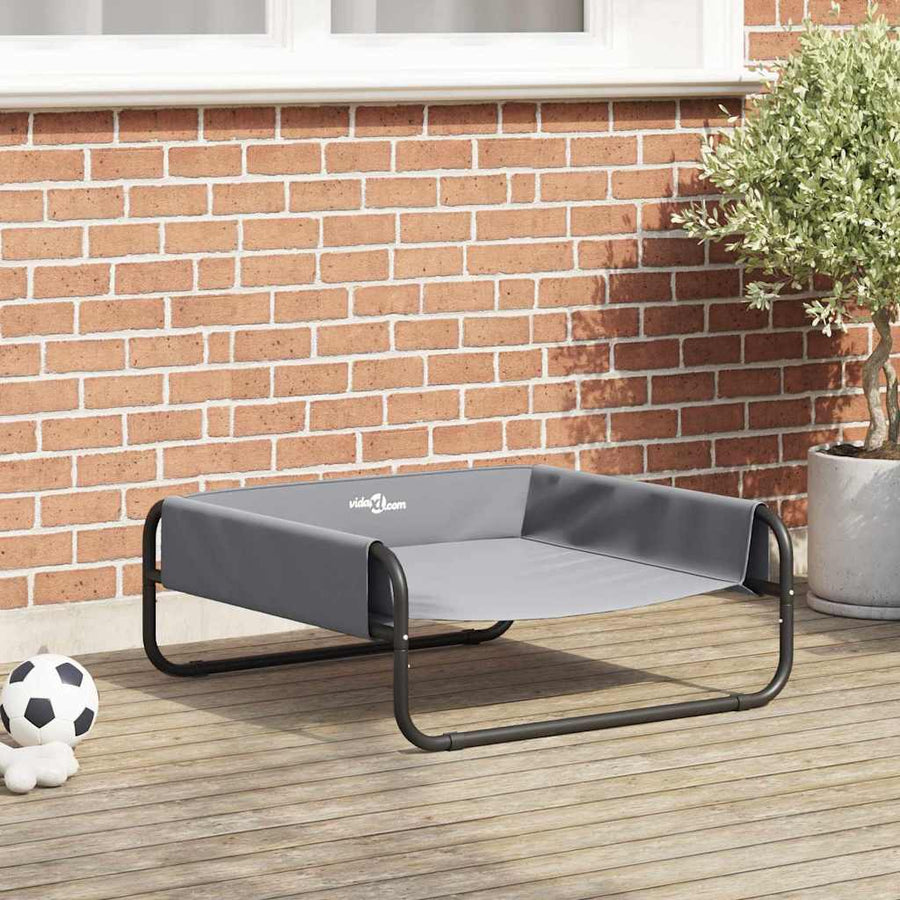 Dog Bed M Oxford Fabric And Steel