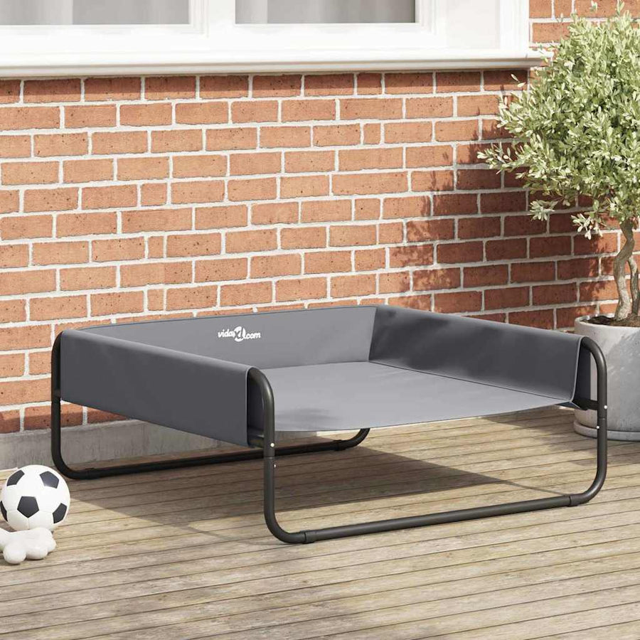 Dog Bed L Oxford Fabric And Steel