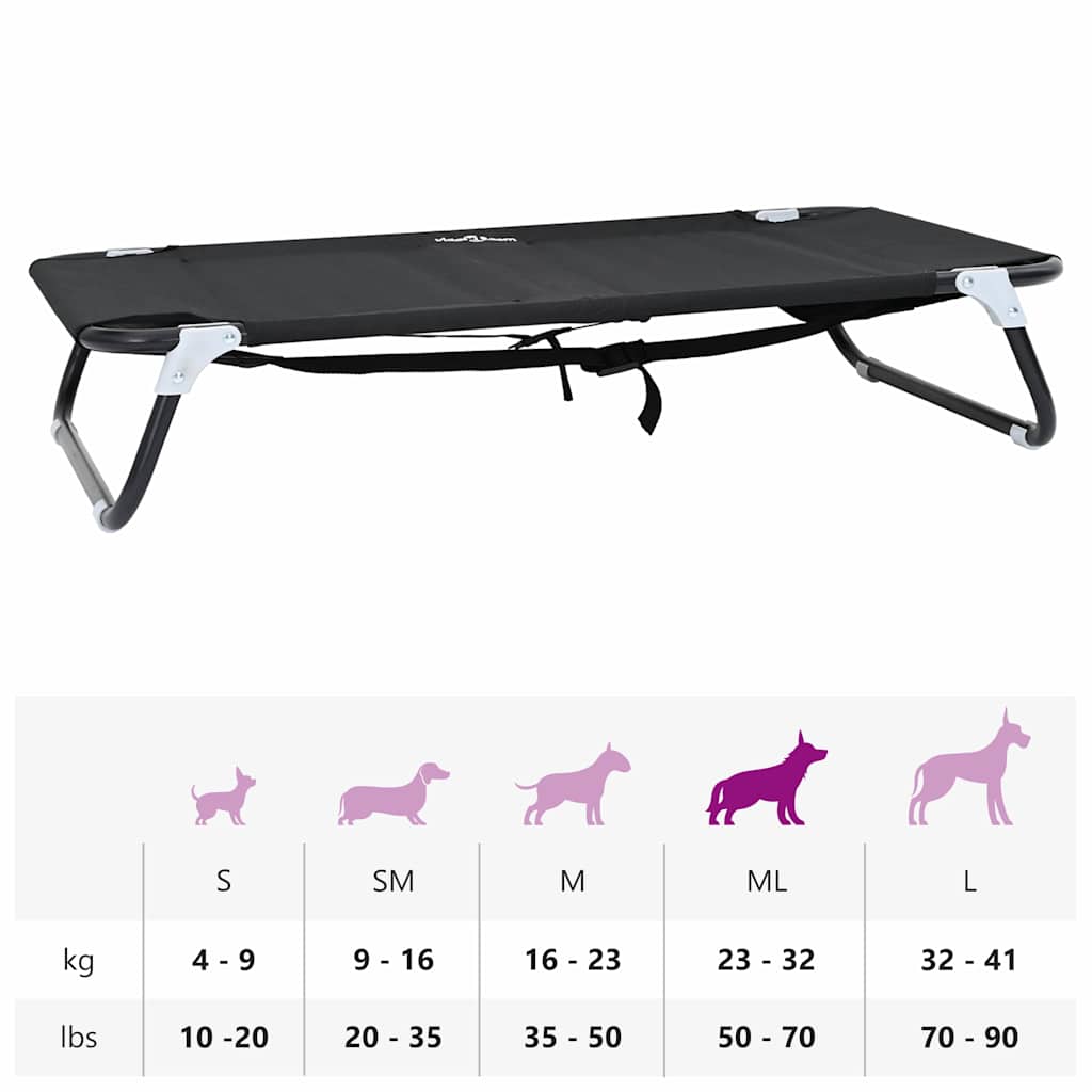 Dog Bed Ml Oxford Fabric And Steel
