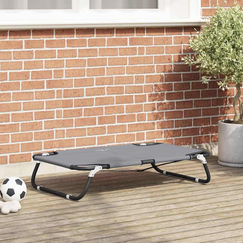 Dog Bed M Oxford Fabric And Steel