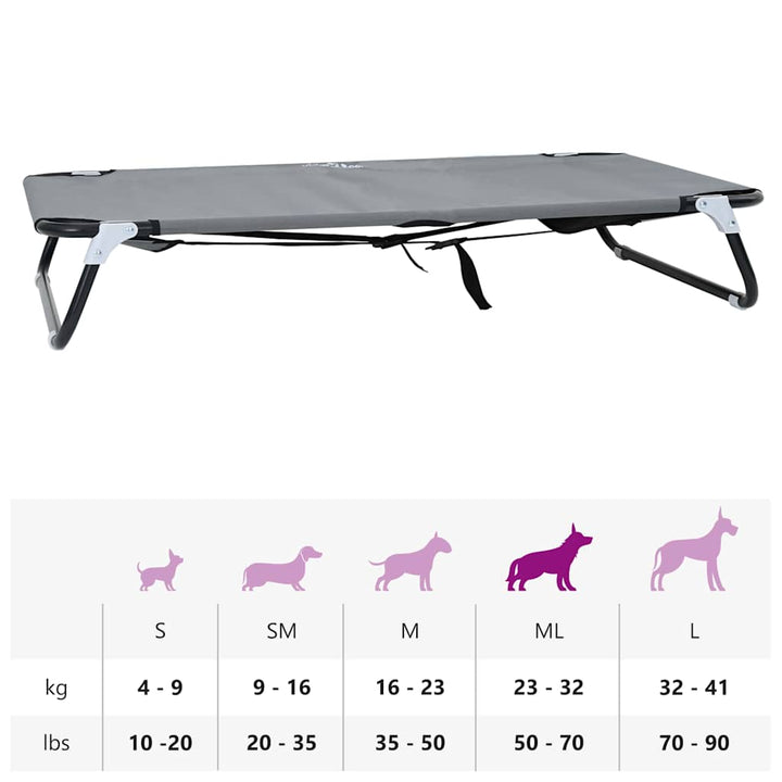 Dog Bed Oxford Fabric And Steel