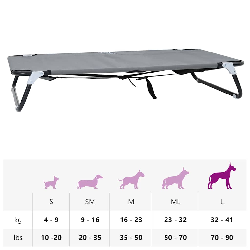 Dog Bed Oxford Fabric And Steel